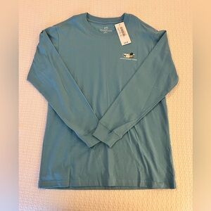 BNWT Boys Southern Tide Teal Long Sleeve Tee Size Large